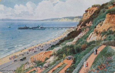 East Cliff and Zig Zag, Bournemouth by Alfred Robert Quinton